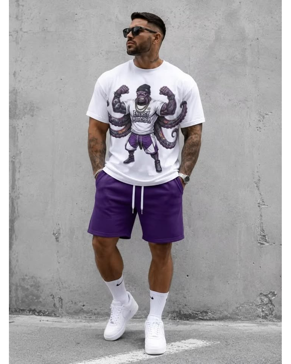 ENERGY MATCHER · OCTOPUS TEE & SHORT SET